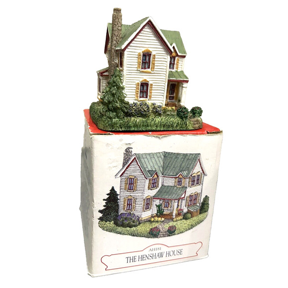 The Americana Collection Liberty Falls Henshaw House AH181 with Box Exc Cond - Picture 1 of 7